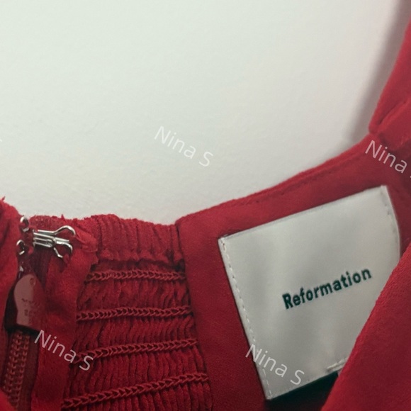 Reformation Red Maxi Dress - Picture 5 of 5